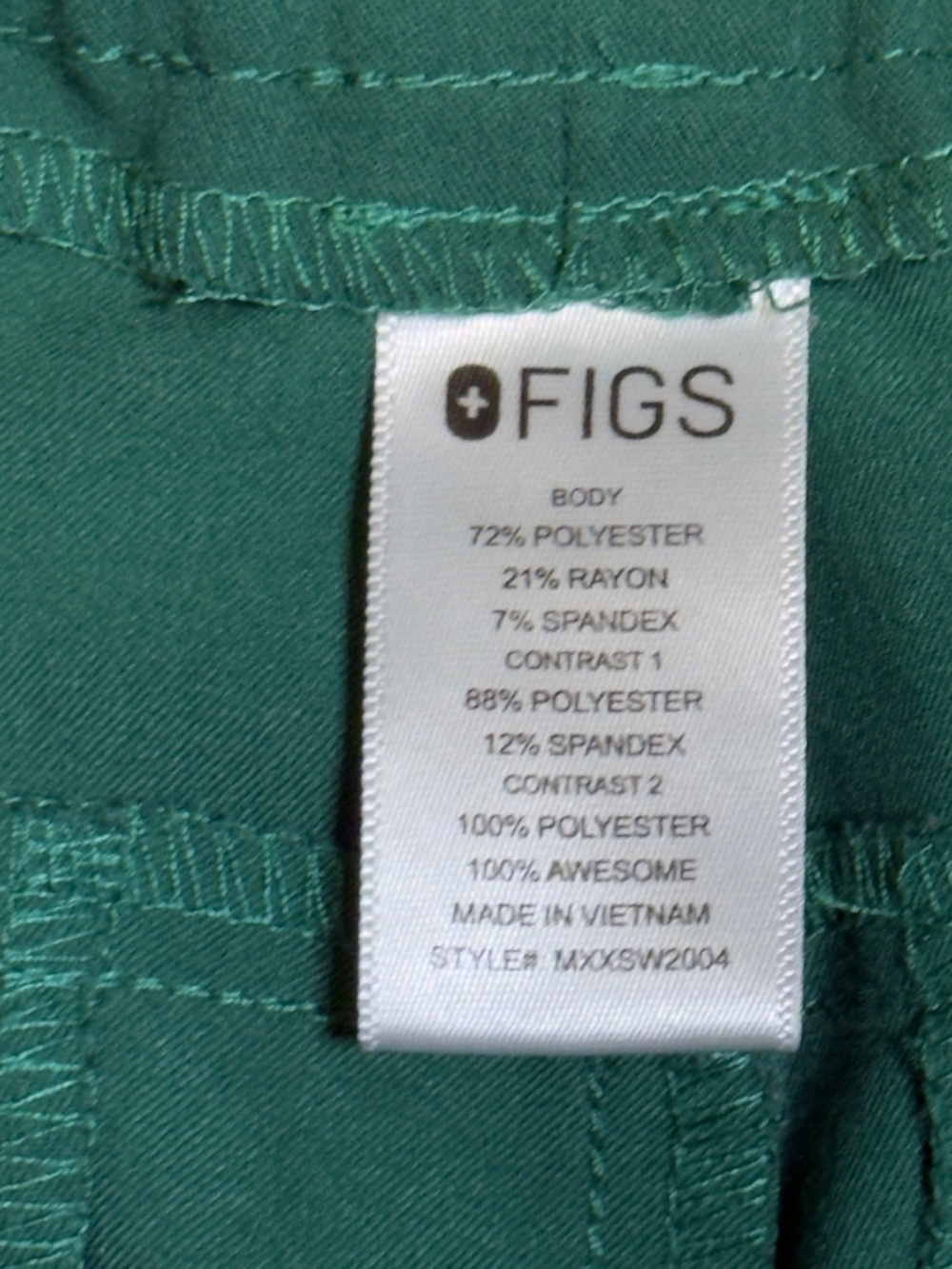 Figs Hunter Green Mens set Leon scrub top Tasen jogger pants size Large L - Picture 8 of 9